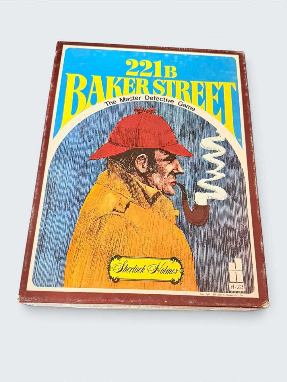 221B Baker Street The Master Detective Board Game Vintage 1977 Complete